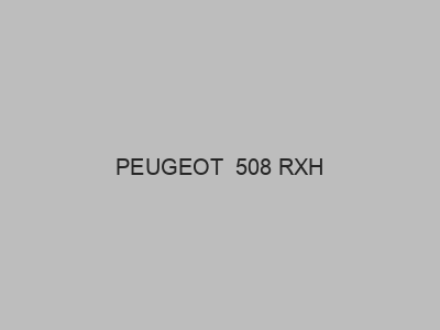 Enganches económicos para PEUGEOT  508 RXH